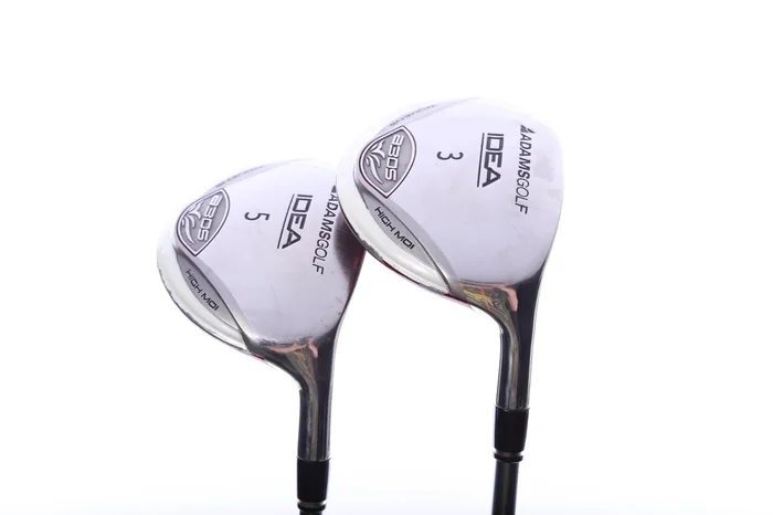 Used Adams Idea a3OS Wood Set – Right-Handed – 3W, 5W – Ladies Flex
