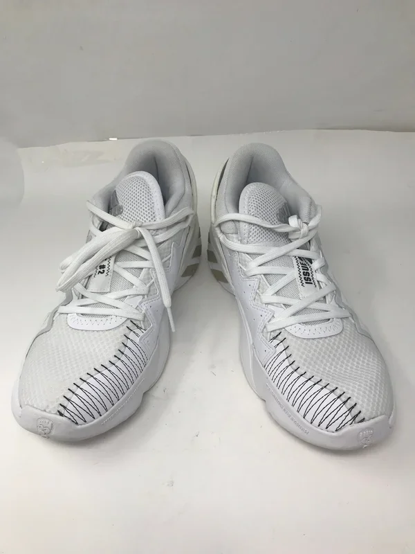 Used Adidas Unisex-Adult D.o.n. Issue 2 Indoor Court Shoe Men’s Size 7 Wht/Slvr