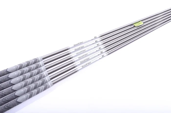 Used Aerotech Steelfiber I110 Cw Stiff Graphite Iron Shaft Set 34.5″-37.25″