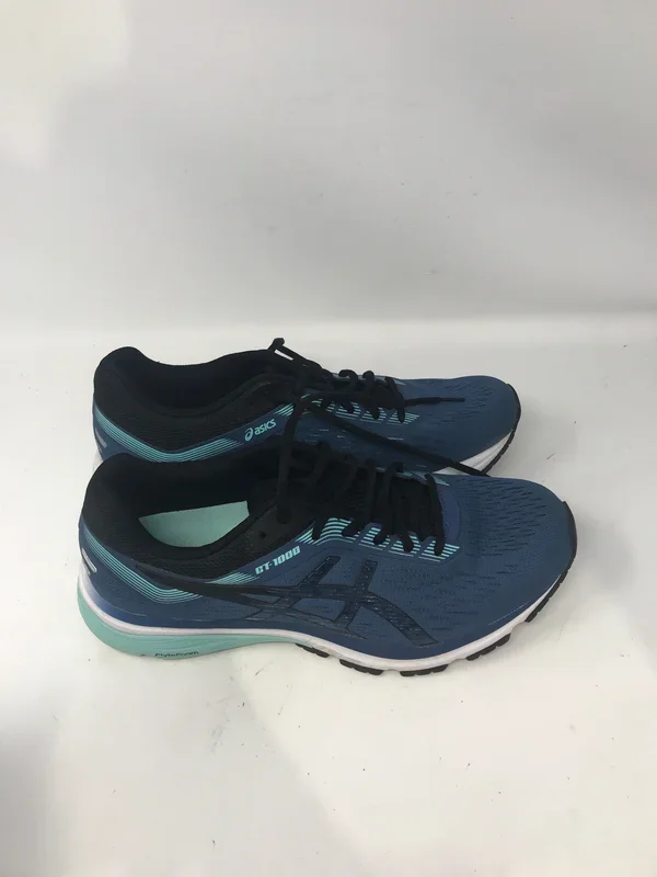 Used ASICS Women’s GT-1000 7 Running Shoes Size 9.5 Grand Shark/ Black