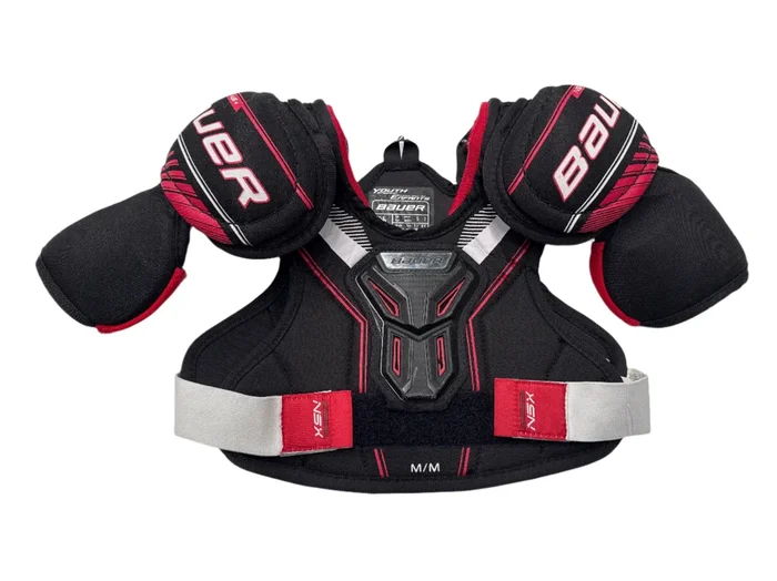Used Bauer NSX Shoulder Pads Yth