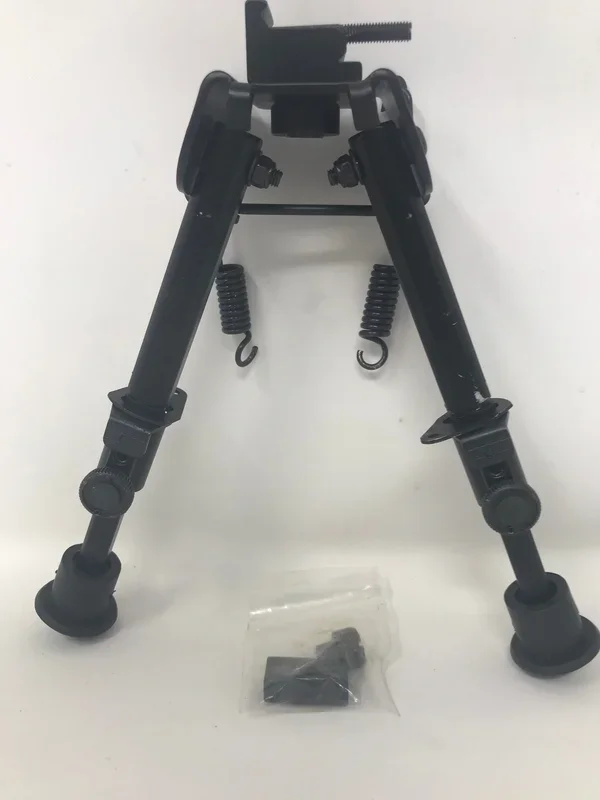 Used Caldwell Bipod with Adjustable Legs Easy Transport, Rifle Stability, Black
