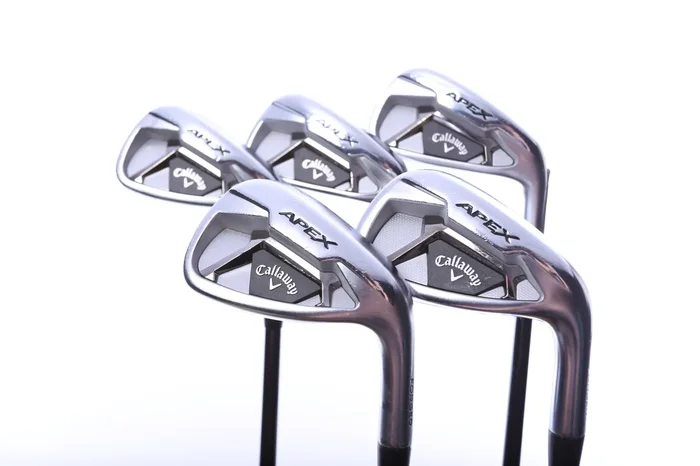 Used Callaway Apex 21 Iron Set – Right-Handed – 6-PW – Stiff Flex