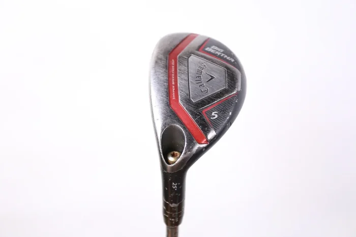 Used Callaway Big Bertha 2015 5H Hybrid – Left-Handed – 25 Degrees – Seniors Flex