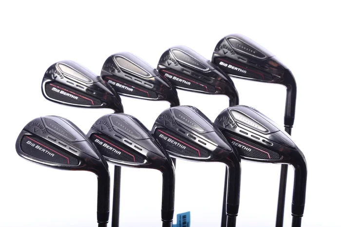 Used Callaway Big Bertha 23 Iron Set – Right-Handed – 5-PW, SW, GW – Regular Flex