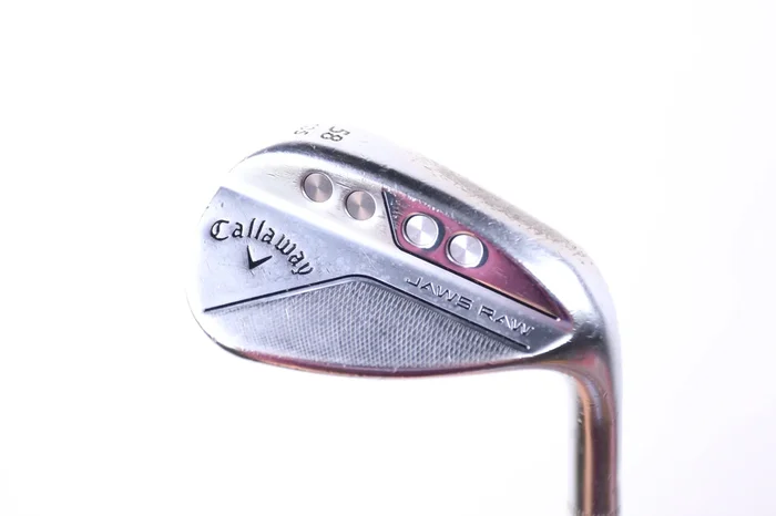 Used Callaway JAWS Forged Raw Lob Wedge – Right-Handed – 58 Degrees – Extra Stiff Flex