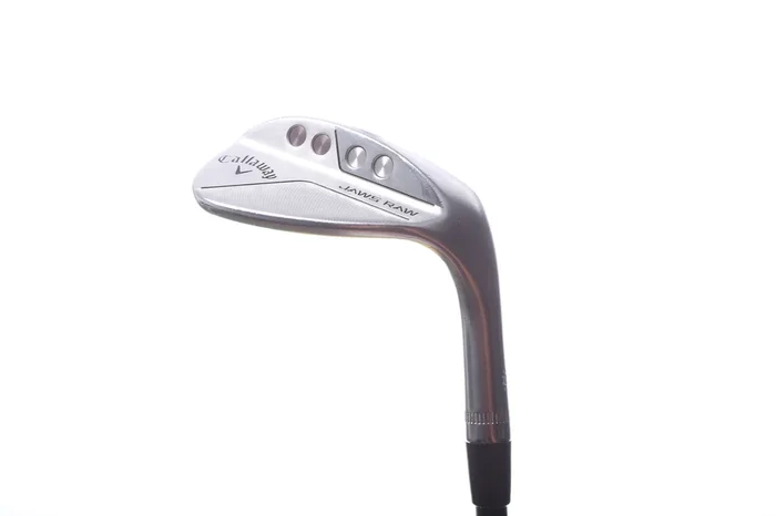 Used Callaway JAWS Raw Chrome Lob Wedge – Right-Handed – 58 Degrees – Wedge Flex
