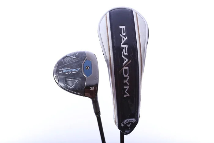 Used Callaway Paradym Ai Smoke MAX Fast 3-Wood – Right-Handed – 16 Degrees – Seniors Flex