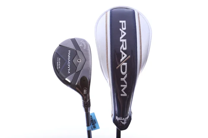 Used Callaway Paradym Super 2H Hybrid – Right-Handed – 18 Degrees – Stiff Flex