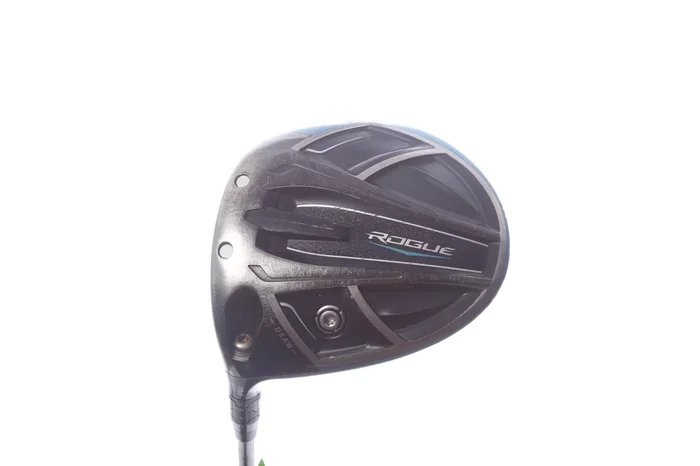 Used Callaway Rogue Draw Driver – 10.5 Degrees – Seniors Flex Aldila QUARANTA Blue 40 – Left-Handed