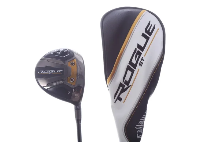 Used Callaway Rogue ST MAX 5-Wood – Right-Handed – 18 Degrees – Regular Flex