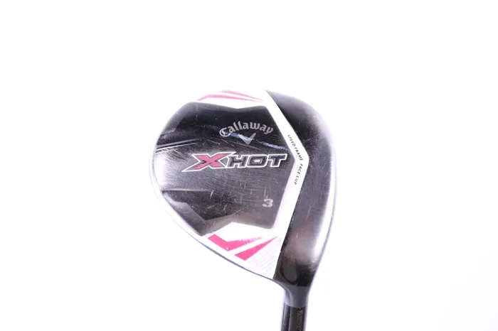 Used Callaway X Hot 3-Wood – Right-Handed – 15 Degrees – Ladies Flex