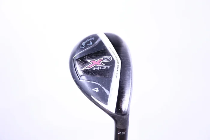 Used Callaway X2 Hot 4H Hybrid – Right-Handed – 22 Degrees – Ladies Flex