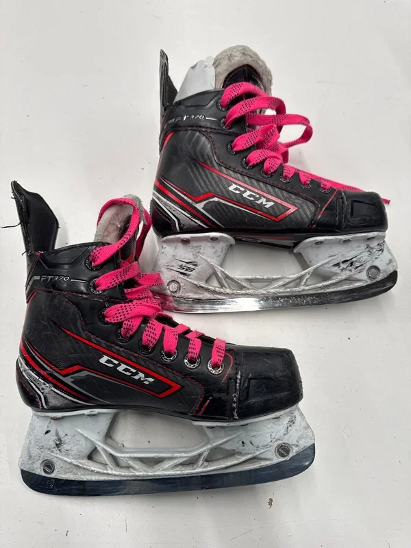 Used CCM Jetspeed FT370 Hockey Skates, Size 1