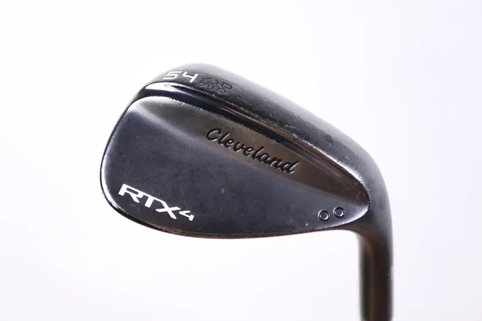 Used Cleveland RTX-4 Black Satin Sand Wedge – Right-Handed – 54 Degrees – Wedge Flex