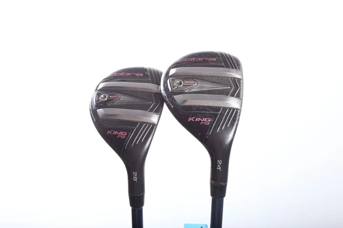 Used Cobra King F9 SpeedBack Hybrid Set – Right-Handed – 5H, 6H – Ladies Flex