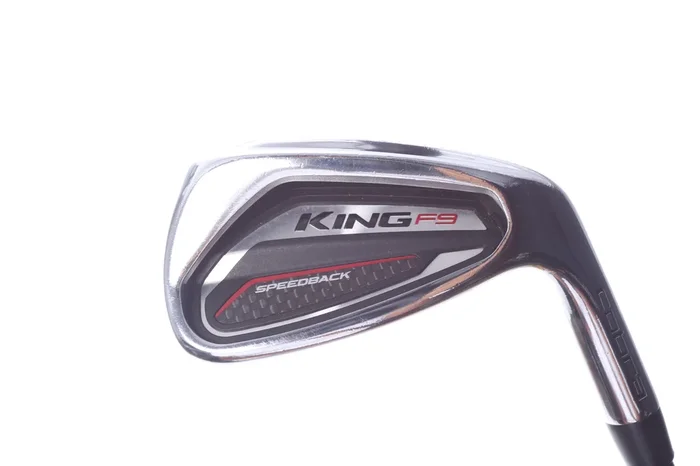 Used Cobra King F9 SpeedBack Single 9-Iron – Right-Handed – Seniors Flex