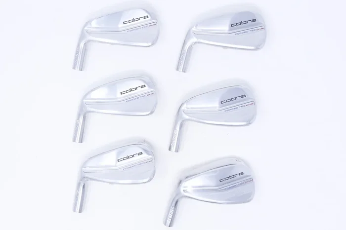 Used Cobra King Forged TEC One Length 2022 Iron Set – HEAD ONLY – Left-Handed – 5-PW