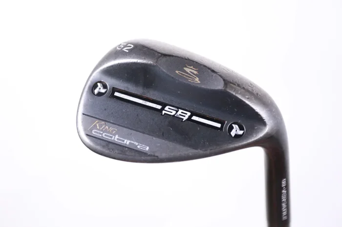 Used Cobra King SB Black Gap Wedge – Right-Handed – 52 Degrees – Stiff Flex