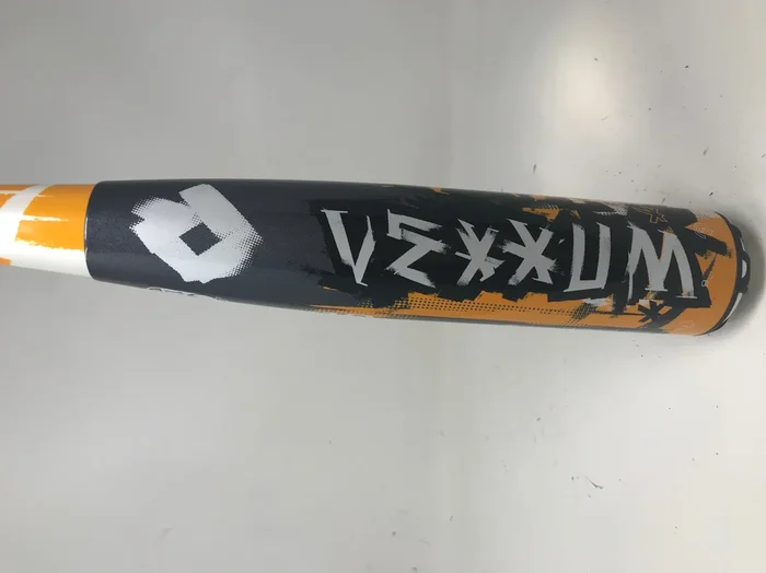 Used DeMarini Vexxum 28/18 VXR13 Senior League Baseball Bat Gray/Gold