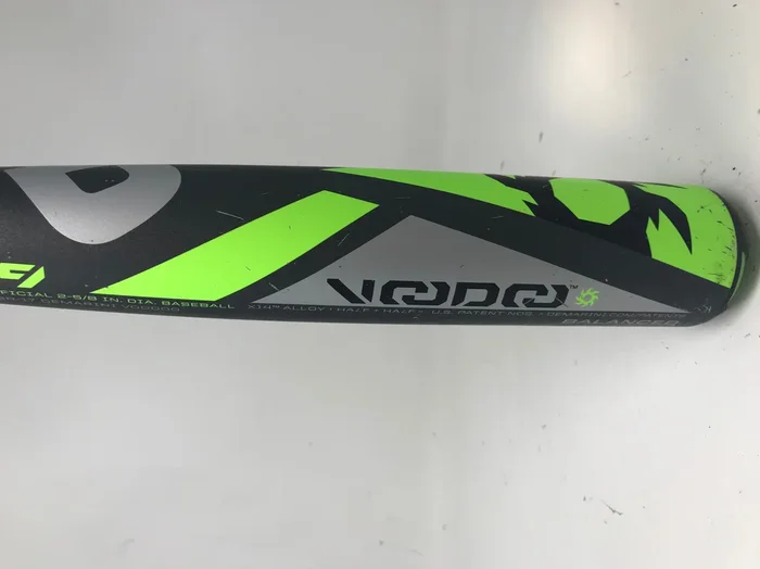 Used DeMarini Voodoo VBR-17 32/23 Senior League Baseball Bat 2 5/8 ” Black/Green