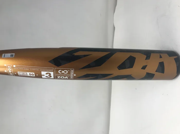 Used, DeMarini Zoa BBCOR Baseball Bat Gold/Black 32/29 2 5/8 Barrel