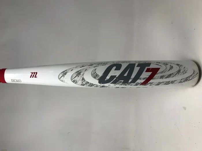 Used Demo Marucci MCBCC7 Cat7 Connect -3 BBCOR Baseball Bat White 32/29