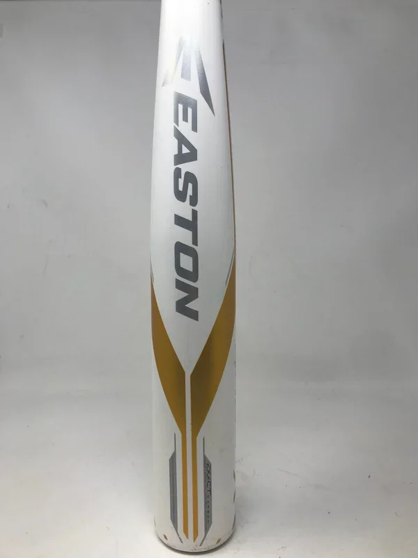 Used Easton BB18GX 33/30 Ghost X Adult Baseball Bat 2 5/8 Wht/Gld 2018