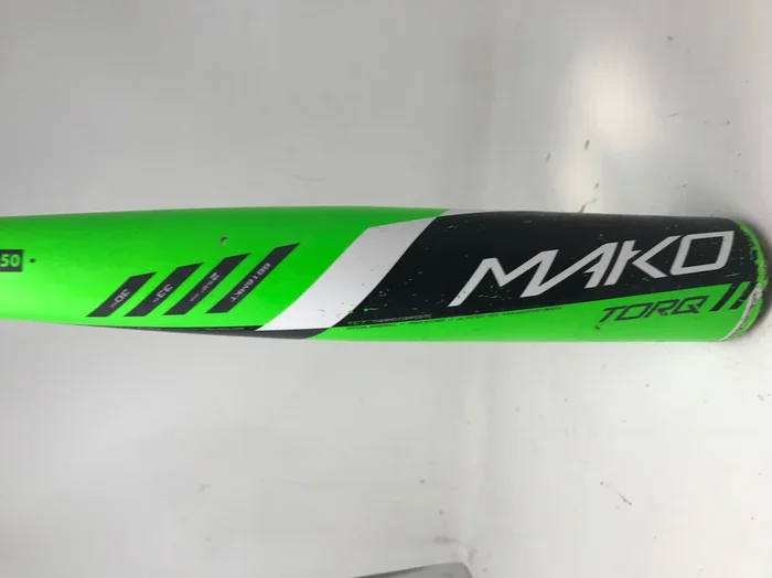 Used Easton Mako Torq 33/30 BB16MKT BBCOR Baseball Bat White/Green