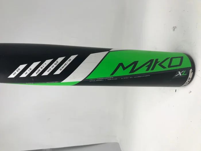 Used Easton Mako XL 31/23 SL16MK8 2 3/4″ Senior League Baseball Bat