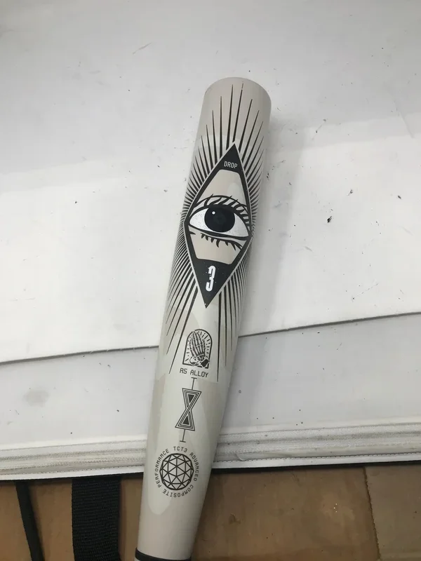 Used Easton Split BBCOR Baseball Bat 33/30 -3 Hybrid Balanced Power Tan/Black