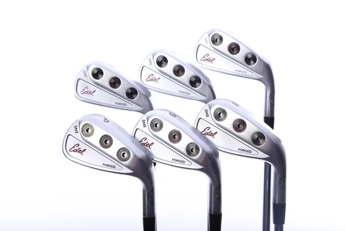 Used Edel SMS Iron Set – Right-Handed – 5-PW – Stiff Flex