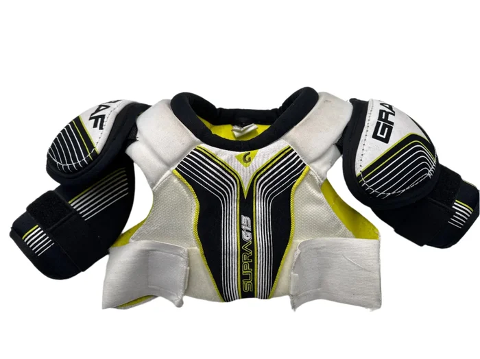 Used Graf Supra G15 Jr. Hockey Shoulder Pads