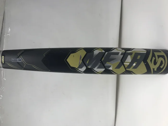 Used, Louisville Slugger Meta BBCOR Baseball Bat 2021 2 5/8″ -3 31/28 Black/Gold