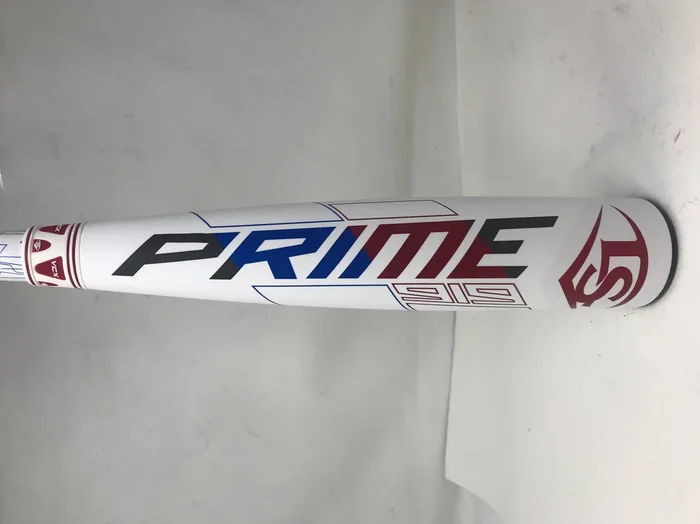 Used Louisville Slugger Prime 919 Blu/Wht 28/18 Senior League Baseball Bat 2 3/4″