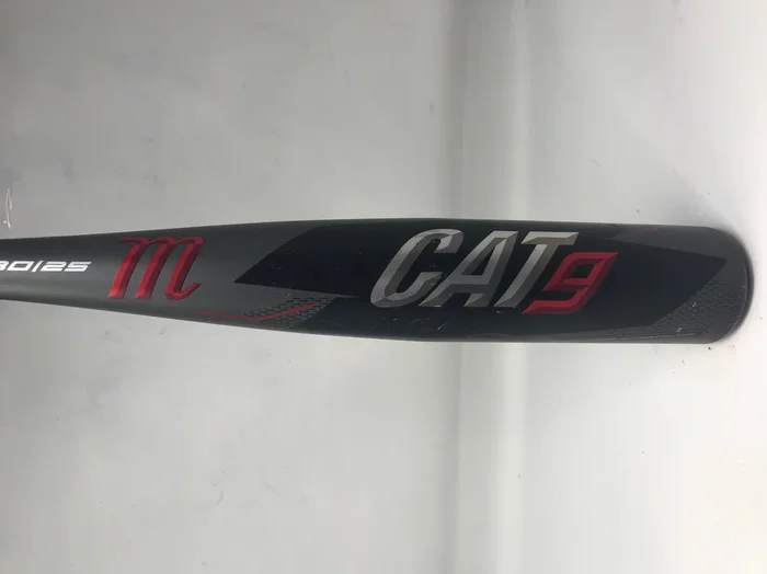 Used Marucci CAT9 -5 USSSA Baseball Bat 2 5/8″ Barrel Black/Red 30/25