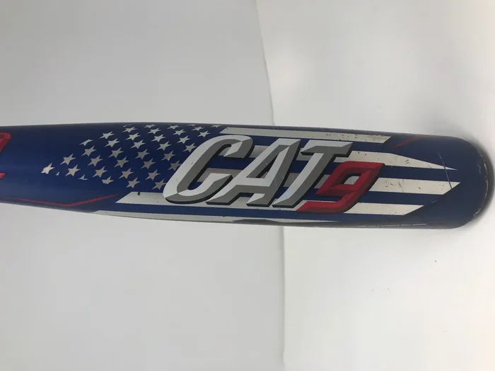 Used, Marucci CAT9 Pastime -5 USSSA Baseball Bat: MSBC95A Red/White/Blue
