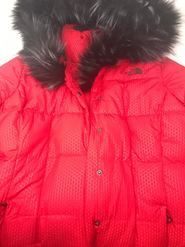 Used! North Face Women’s Hey Mama Parkina Parka Red Medium