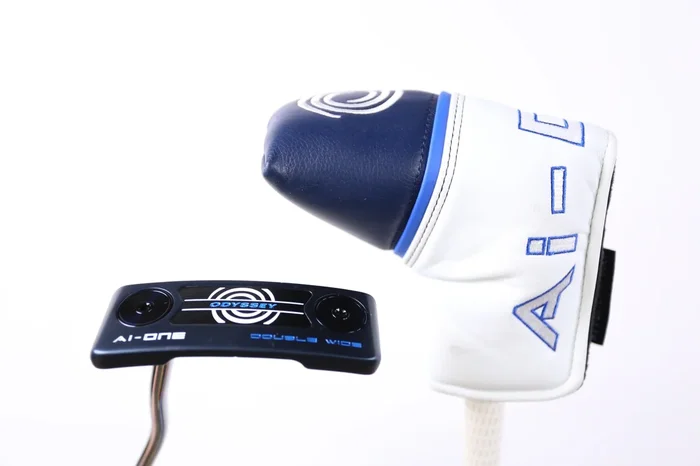 Used Odyssey Ai-ONE Double Wide DB Putter – Left-Handed – 35.25 in – Blade