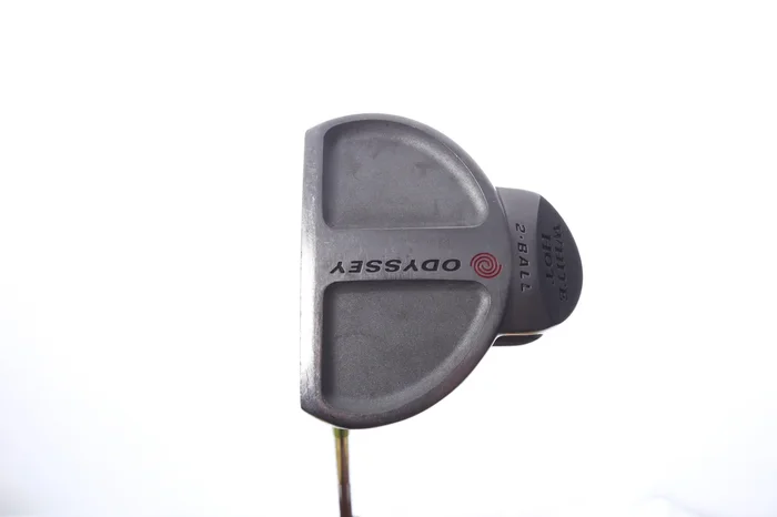 Used Odyssey White Hot 2-Ball Putter – Left-Handed – 35 in – Mallet