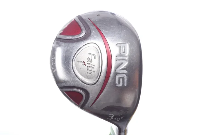 Used Ping Faith 3-Wood – Right-Handed – 18 Degrees – Ladies Flex