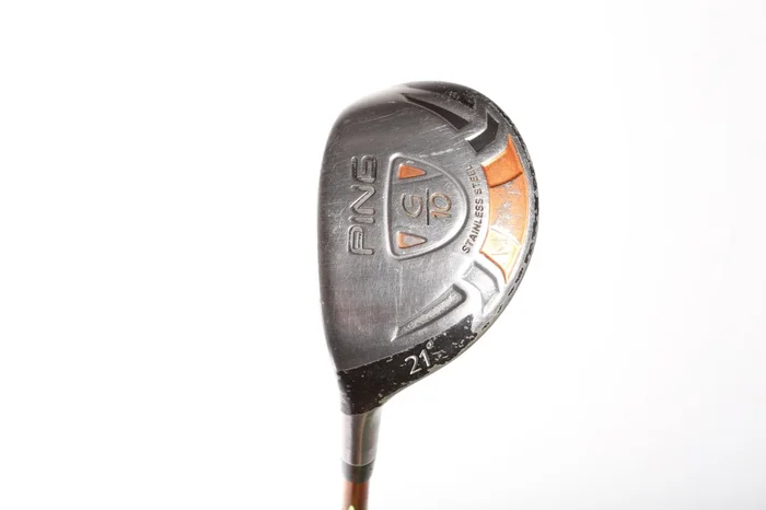 Used Ping G10 3H Hybrid – Left-Handed – 21 Degrees – Stiff Flex