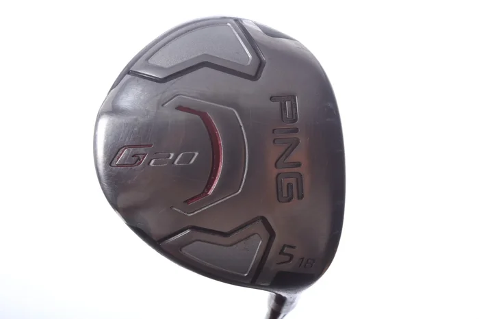 Used Ping G20 5-Wood – Right-Handed – 18 Degrees – Soft Regular Flex