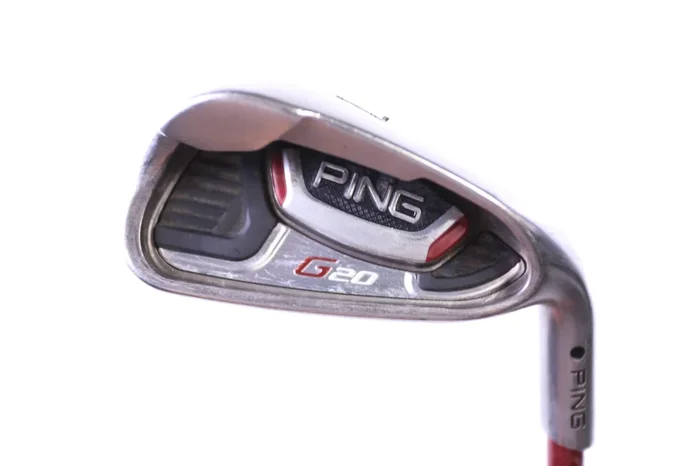 Used Ping G20 Single 7-Iron – Right-Handed – Soft Regular Flex