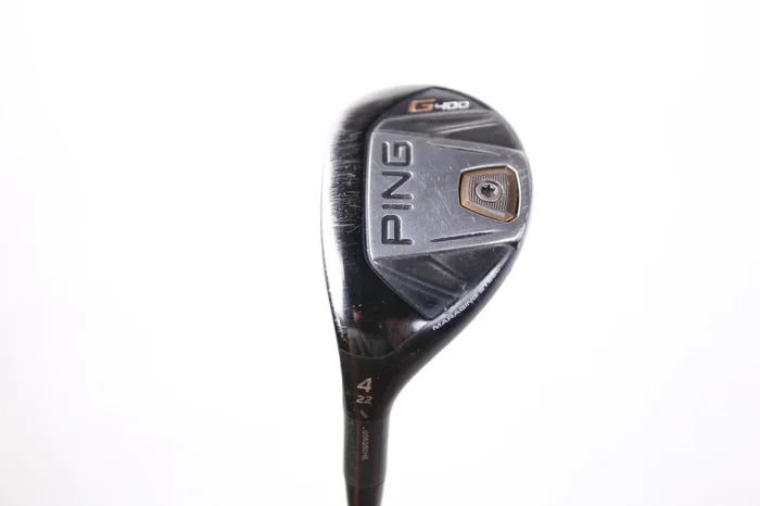 Used Ping G400 4H Hybrid – Left-Handed – 22 Degrees – Regular Flex