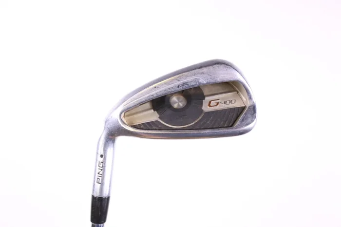 Used Ping G400 Single 7-Iron – Left-Handed – Regular Flex