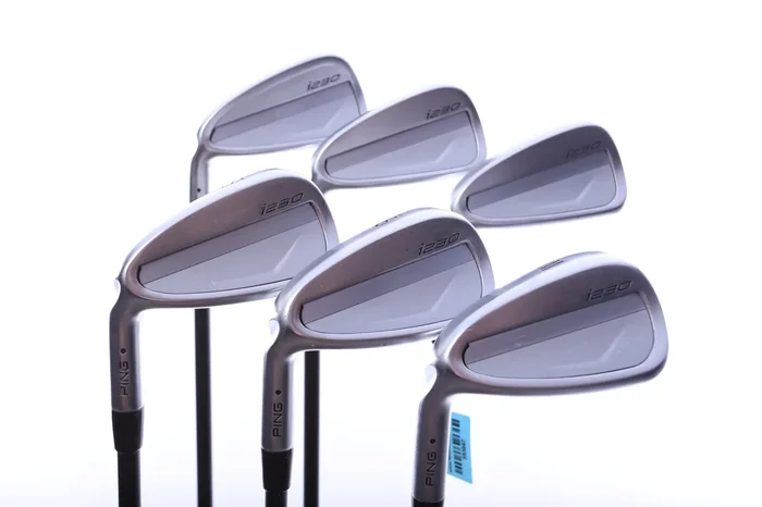 Used Ping i230 Iron Set – Left-Handed – 5-PW – Seniors Flex