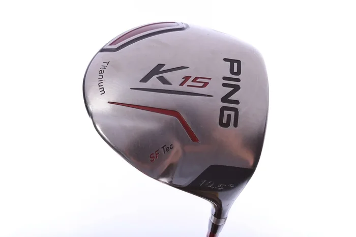 Used Ping K15 Driver – 10.5 Degrees – Soft Regular Flex Ping TFC 149D – Right-Handed