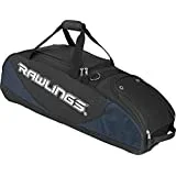 Used Rawlings PPWB-N Player Preferred Wheeled Bag Baseball/Softball Navy/Blk