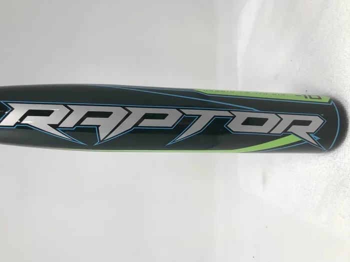 Used Rawlings Raptor USA Drop -10 Baseball Bat 30/20 Black/Green 2 1/4″ Alloy